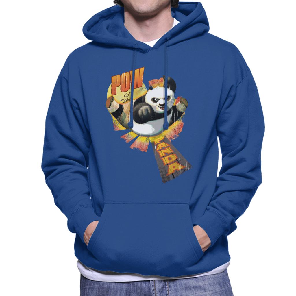 Kung Fu Panda Po Pow Of The Panda Men's Hooded Sweatshirt-ALL + EVERY