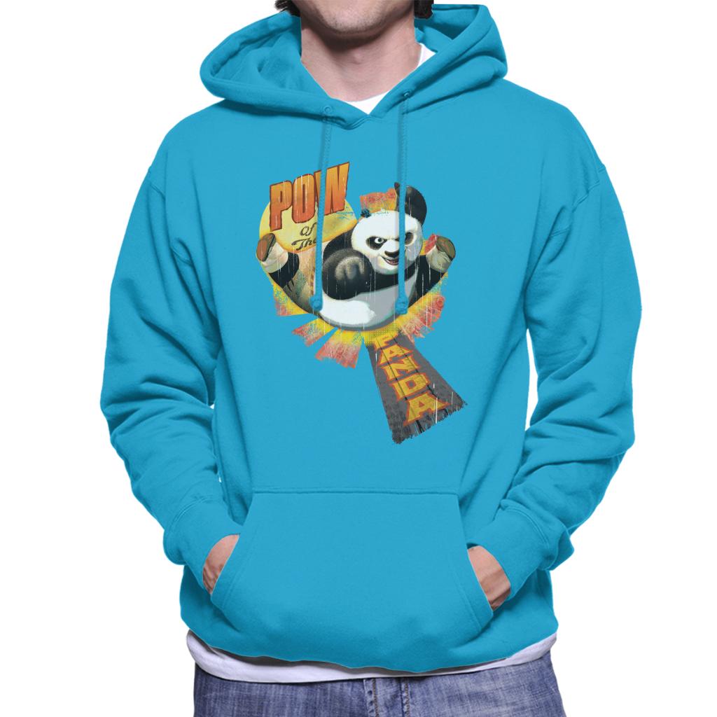 Kung Fu Panda Po Pow Of The Panda Men's Hooded Sweatshirt-ALL + EVERY