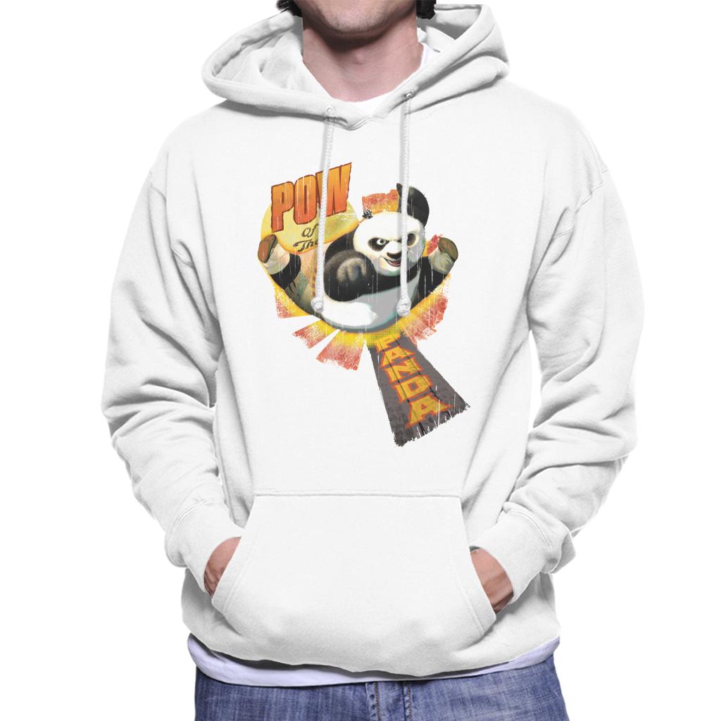 Kung Fu Panda Po Pow Of The Panda Men's Hooded Sweatshirt-ALL + EVERY