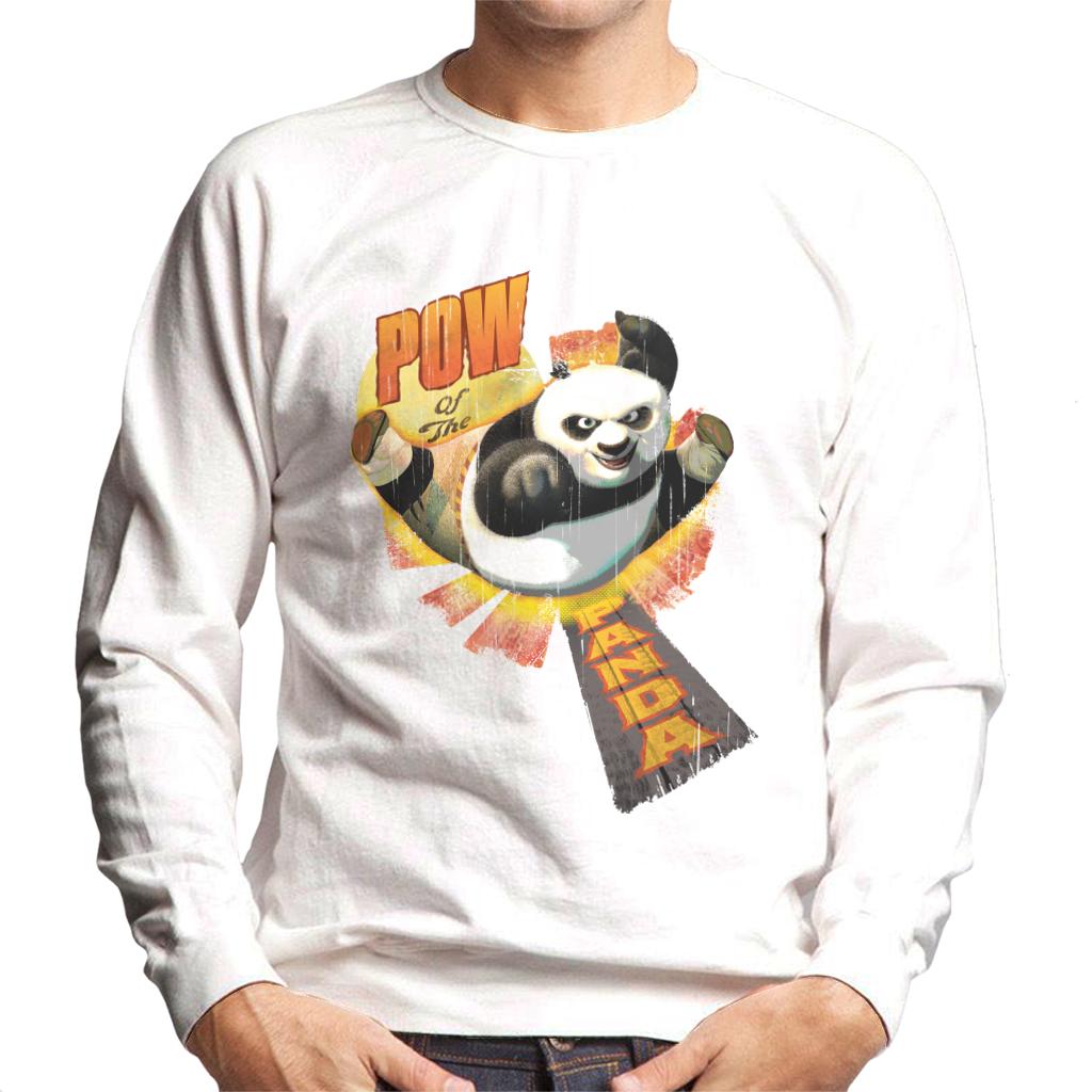 Kung Fu Panda Po Pow Of The Panda Men's Sweatshirt-ALL + EVERY