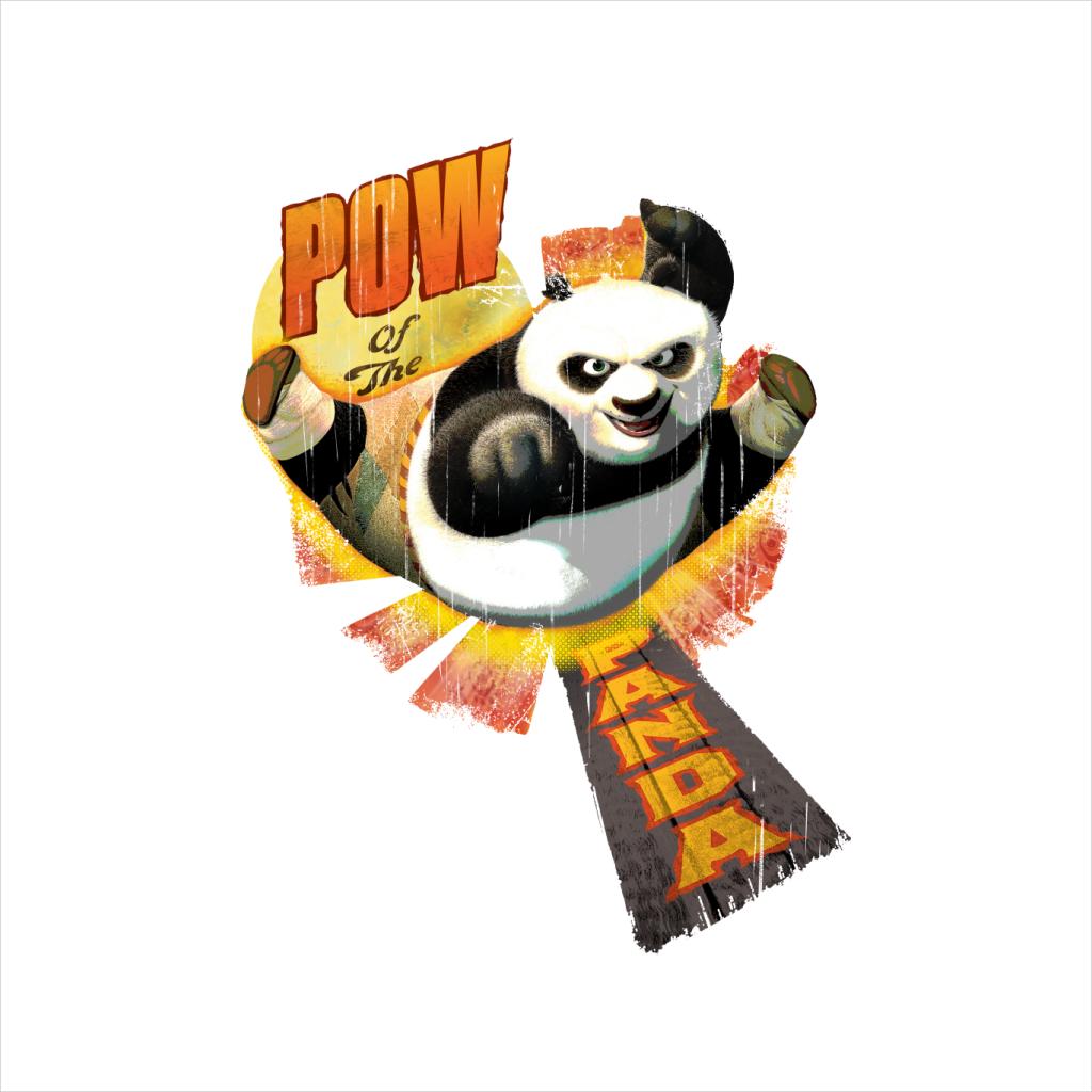 Kung Fu Panda Po Pow Of The Panda Men's T-Shirt-ALL + EVERY