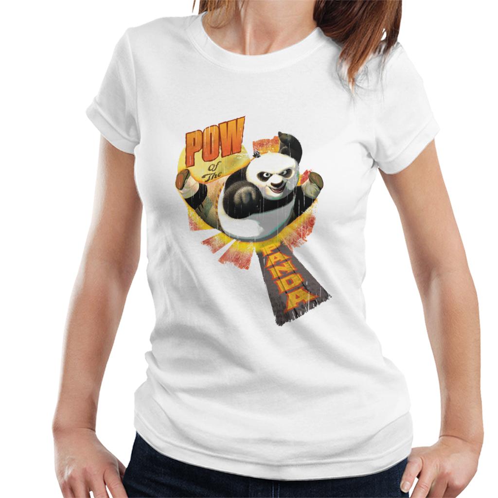 Kung Fu Panda Po Pow Of The Panda Women's T-Shirt-ALL + EVERY