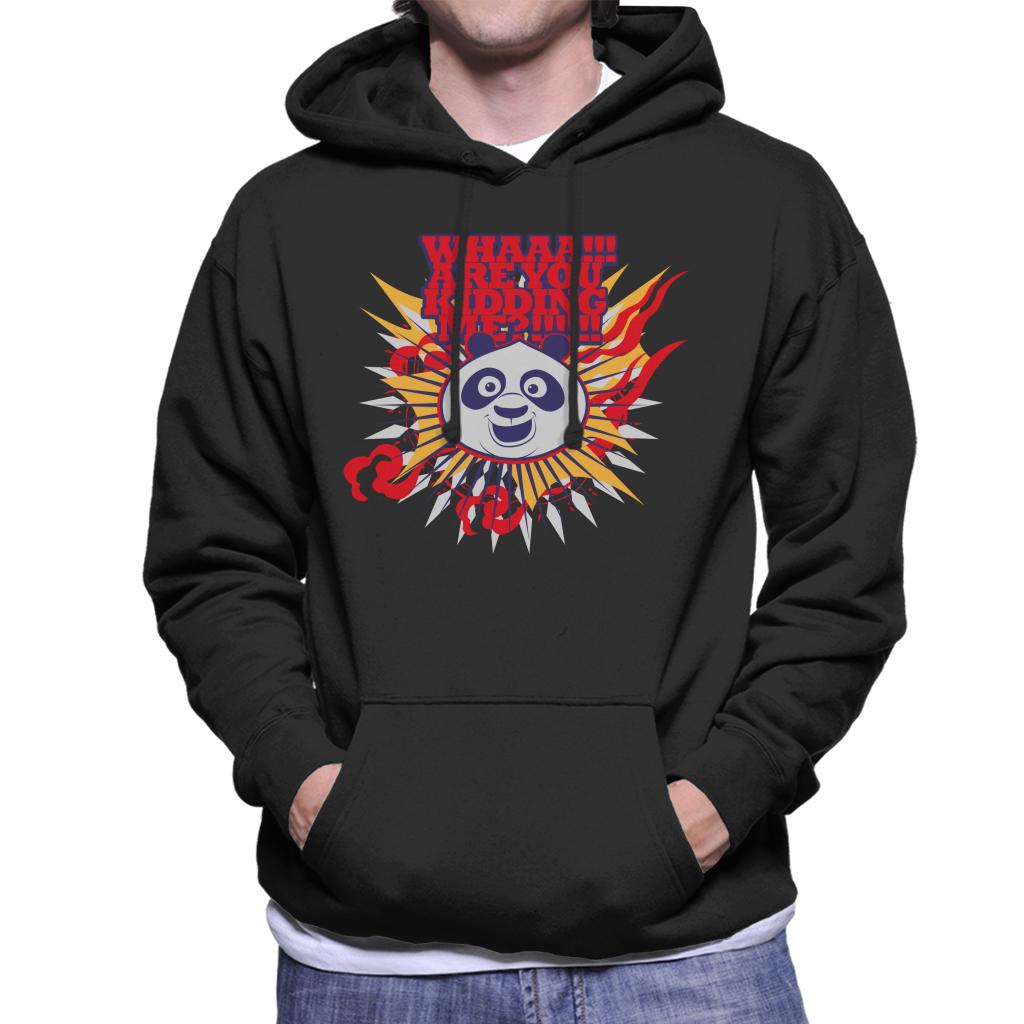 Kung Fu Panda Po Whaaa Are You Kidding Me Men's Hooded Sweatshirt-ALL + EVERY