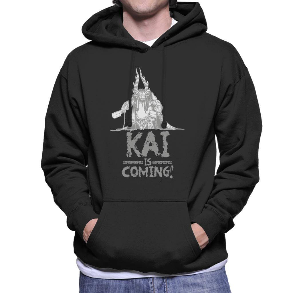 Kung Fu Panda Kai Is Coming Men's Hooded Sweatshirt-ALL + EVERY