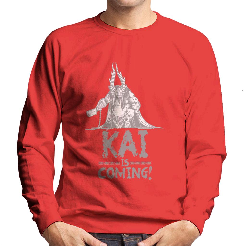 Kung Fu Panda Kai Is Coming Men's Sweatshirt-ALL + EVERY