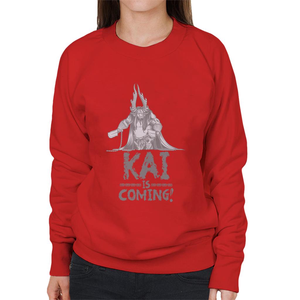 Kung Fu Panda Kai Is Coming Women's Sweatshirt-ALL + EVERY