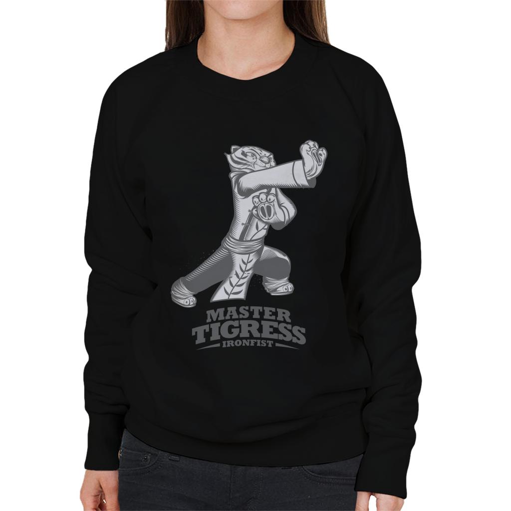 Kung Fu Panda Master Tigress Ironfist Women's Sweatshirt-ALL + EVERY