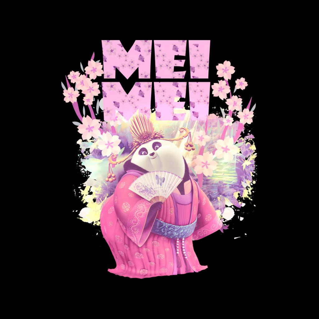 Kung Fu Panda Mei Mei Floral Women's T-Shirt-ALL + EVERY