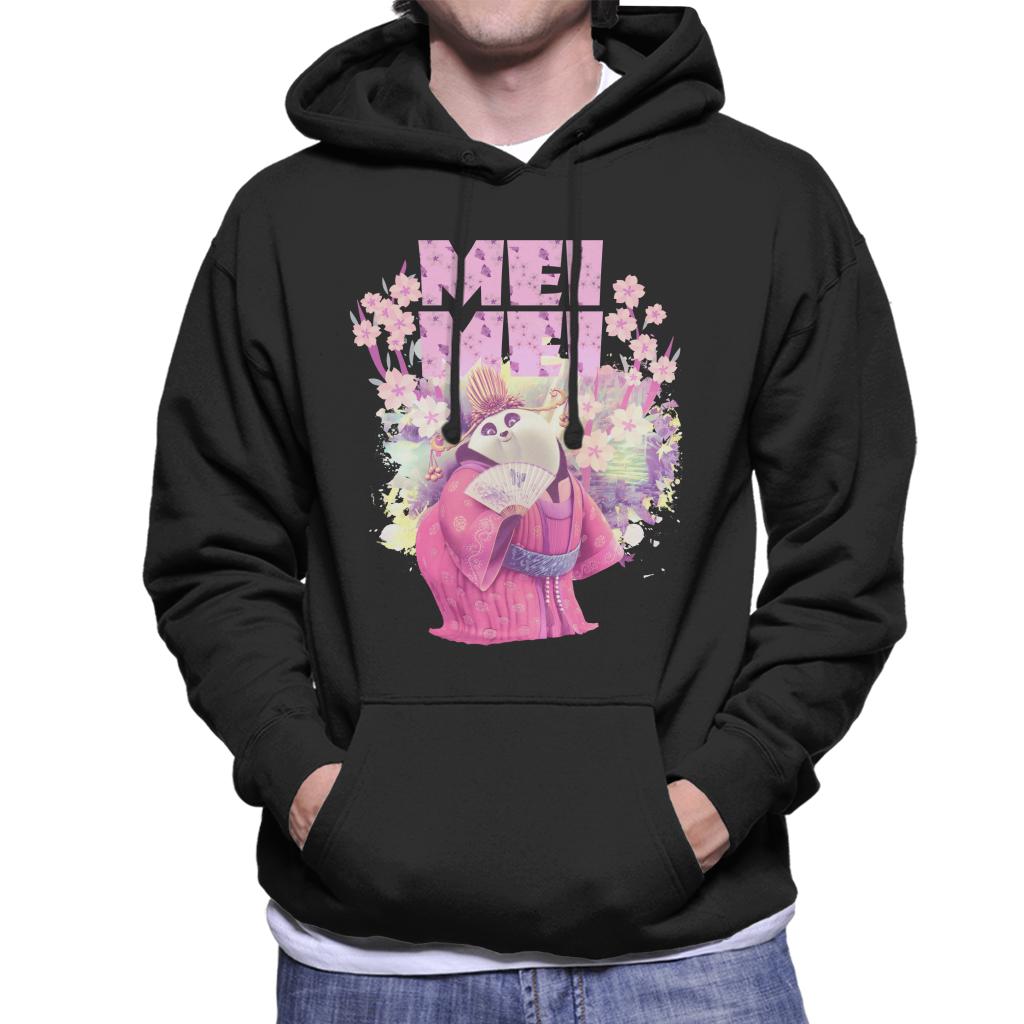 Kung Fu Panda Mei Mei Floral Men's Hooded Sweatshirt-ALL + EVERY