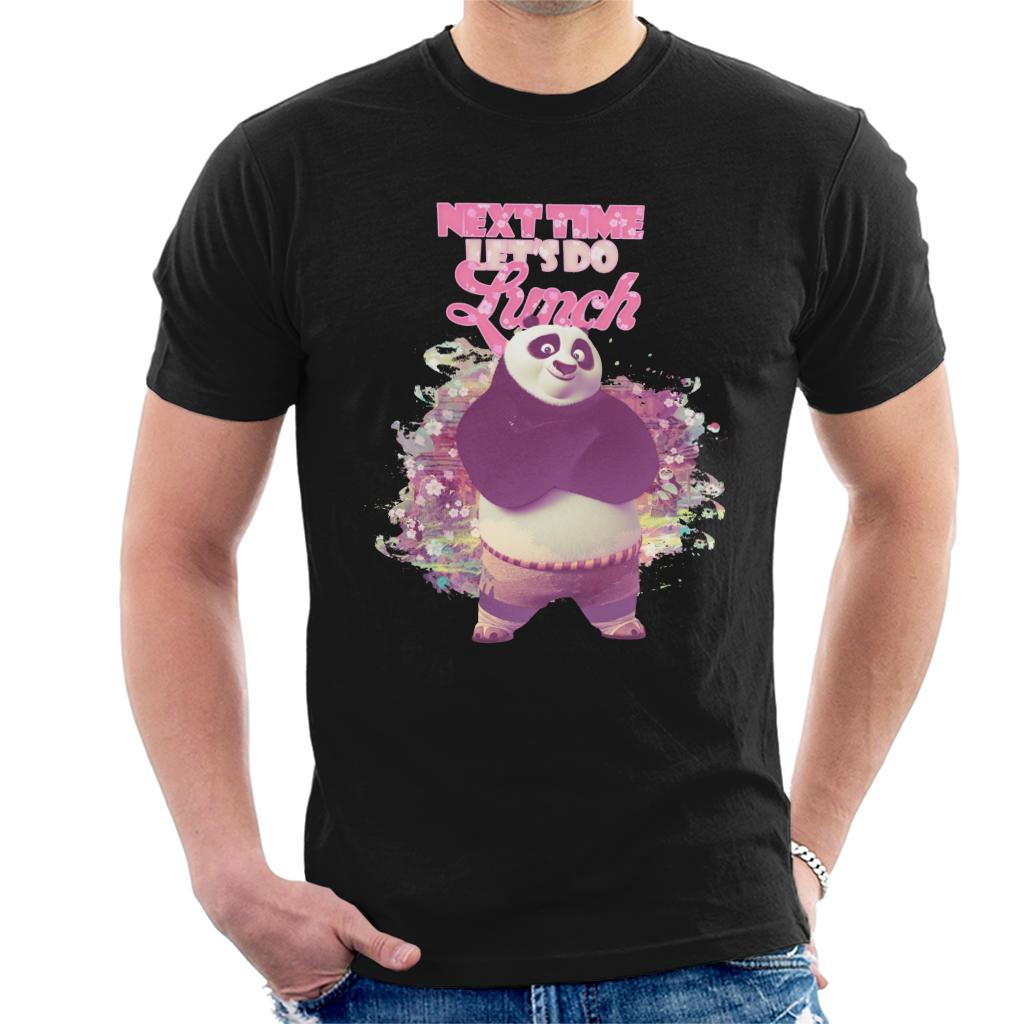 Kung Fu Panda Po Next Time Lets Do Lunch Men's T-Shirt-ALL + EVERY