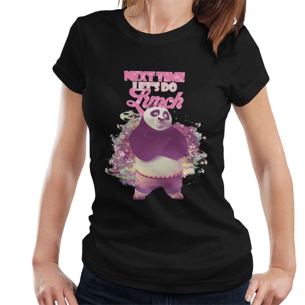 Kung Fu Panda Po Next Time Lets Do Lunch Women's T-Shirt-ALL + EVERY