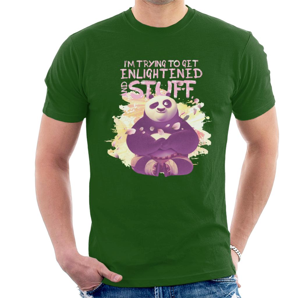 Kung Fu Panda Po Im Trying To Get Enlightened Men's T-Shirt-ALL + EVERY