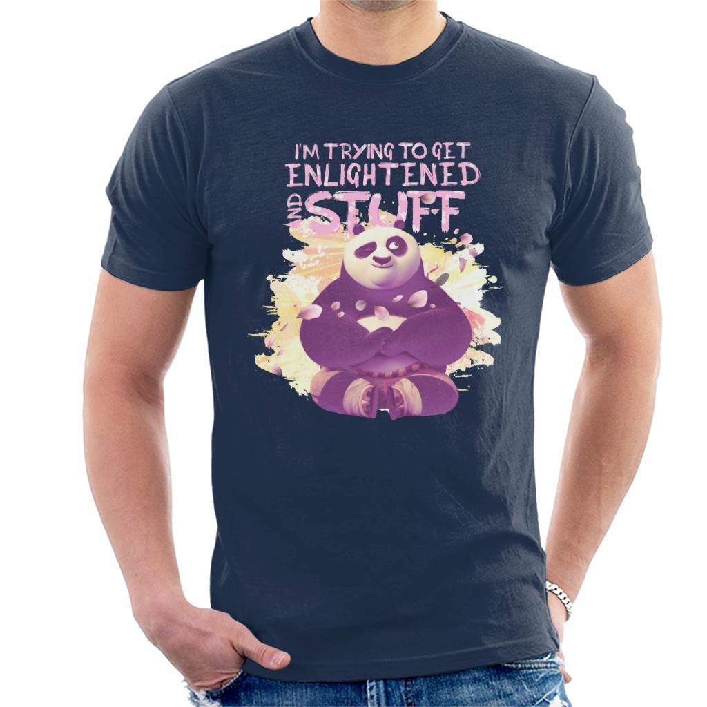 Kung Fu Panda Po Im Trying To Get Enlightened Men's T-Shirt-ALL + EVERY