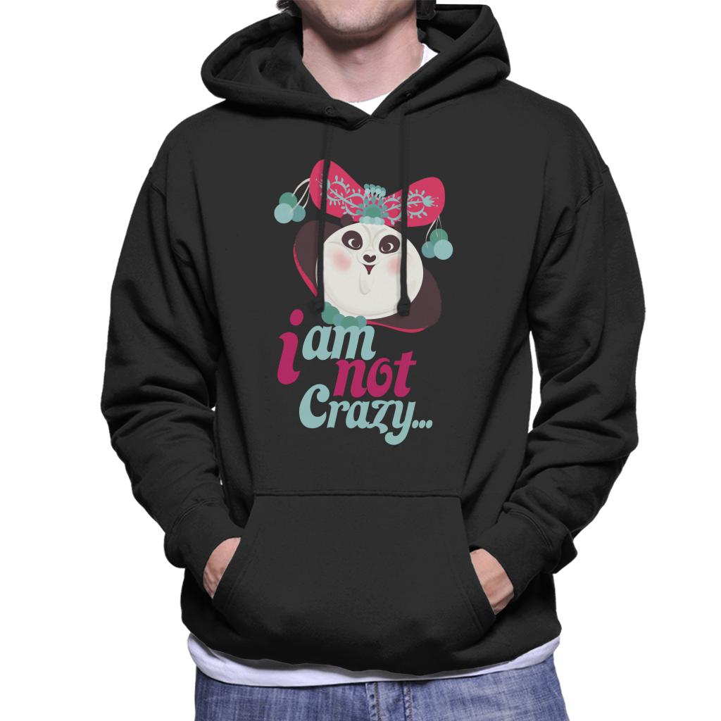 Kung Fu Panda Mei Mei I Am Not Crazy Men's Hooded Sweatshirt-ALL + EVERY