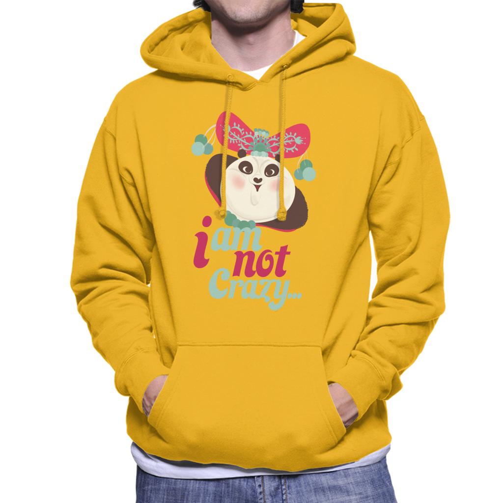 Kung Fu Panda Mei Mei I Am Not Crazy Men's Hooded Sweatshirt-ALL + EVERY