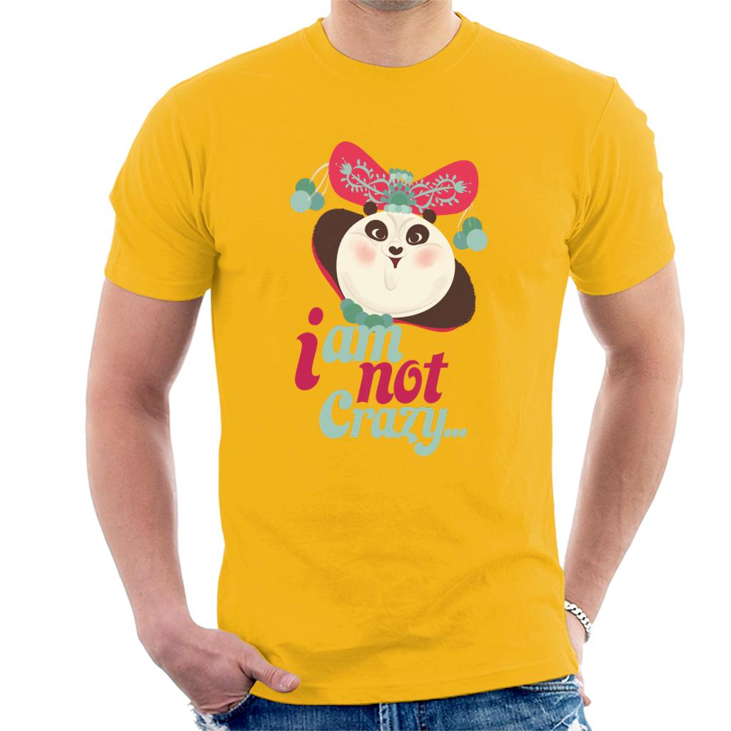 Kung Fu Panda Mei Mei I Am Not Crazy Men's T-Shirt-ALL + EVERY