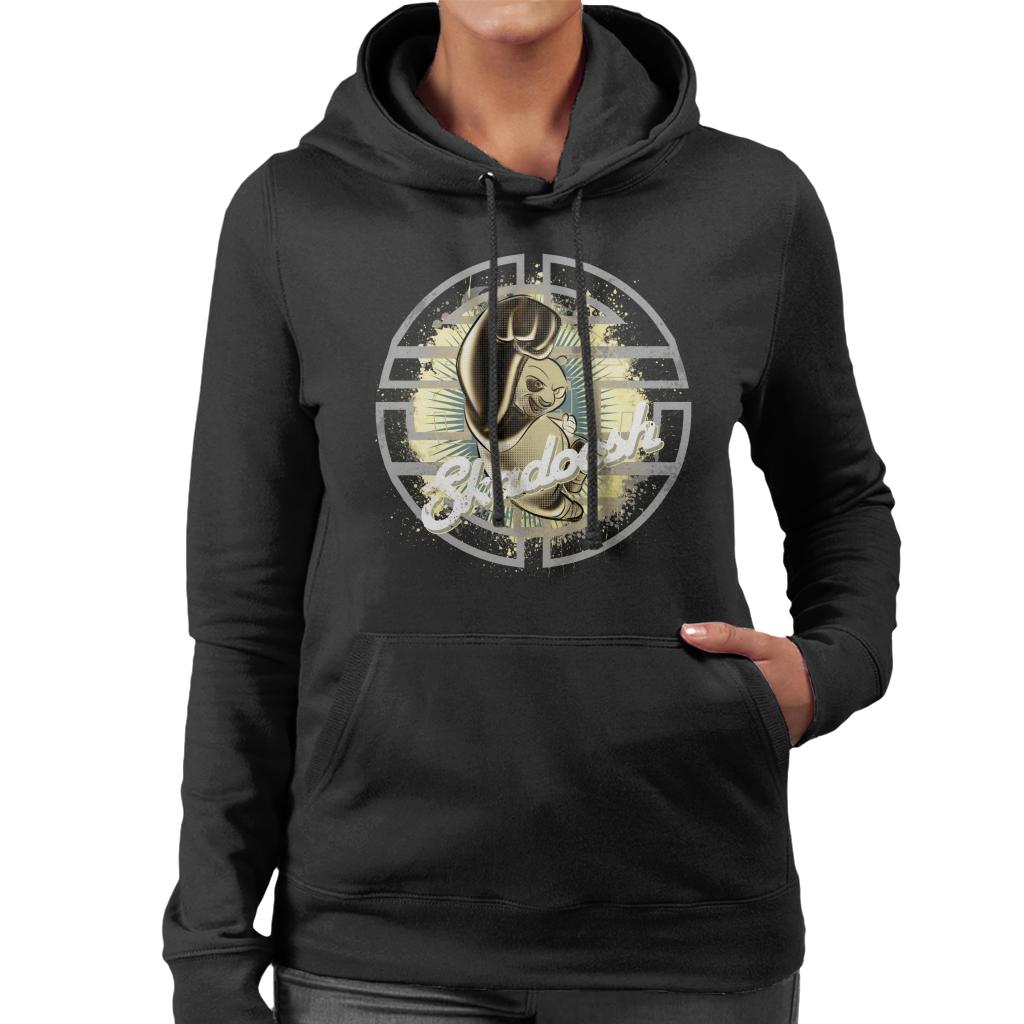 Kung Fu Panda Po Skadoosh Women's Hooded Sweatshirt-ALL + EVERY