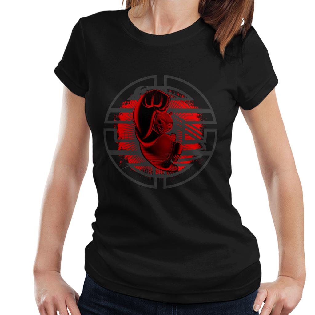 Kung Fu Panda Po Red Punch Women's T-Shirt-ALL + EVERY