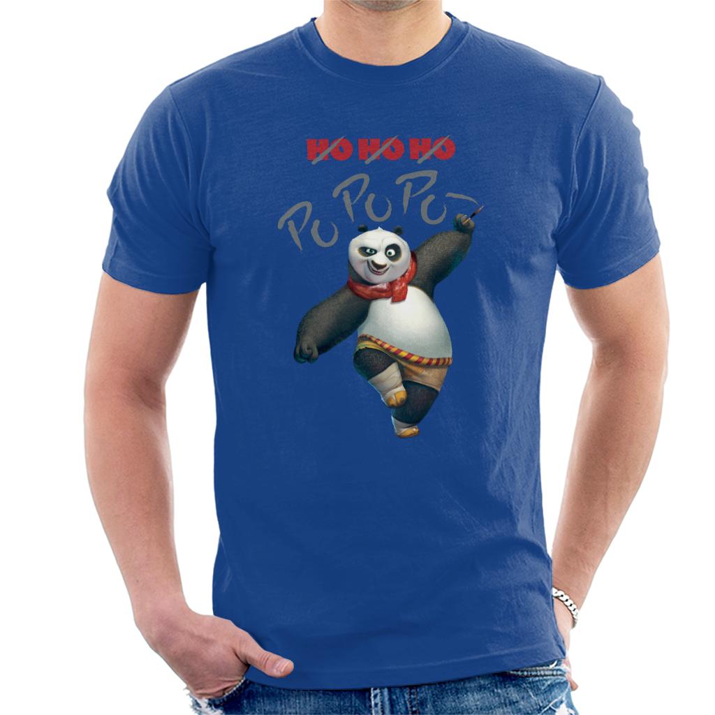 Kung Fu Panda Christmas Ho Ho Ho Po Po Po Men's T-Shirt-ALL + EVERY