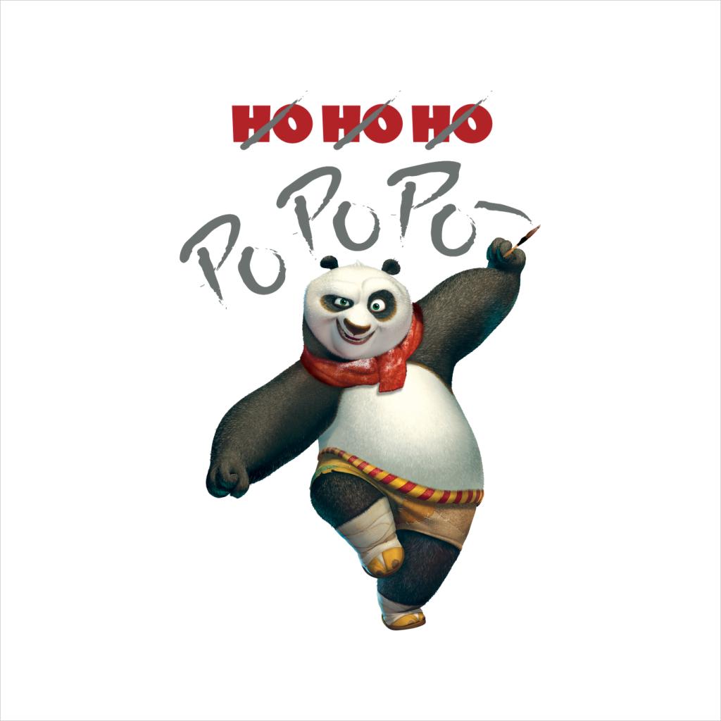 Kung Fu Panda Christmas Ho Ho Ho Po Po Po Men's T-Shirt-ALL + EVERY