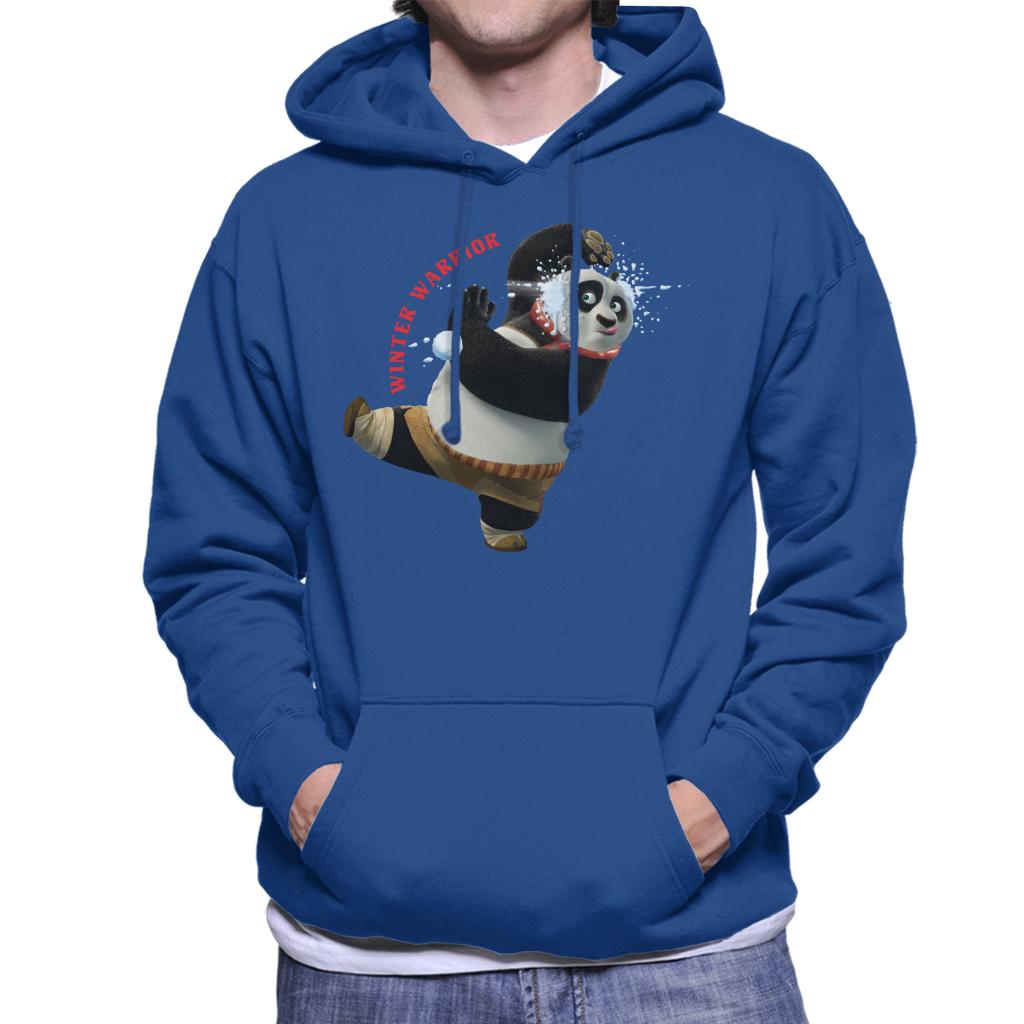 Kung Fu Panda Christmas Winter Warrior Men's Hooded Sweatshirt-ALL + EVERY