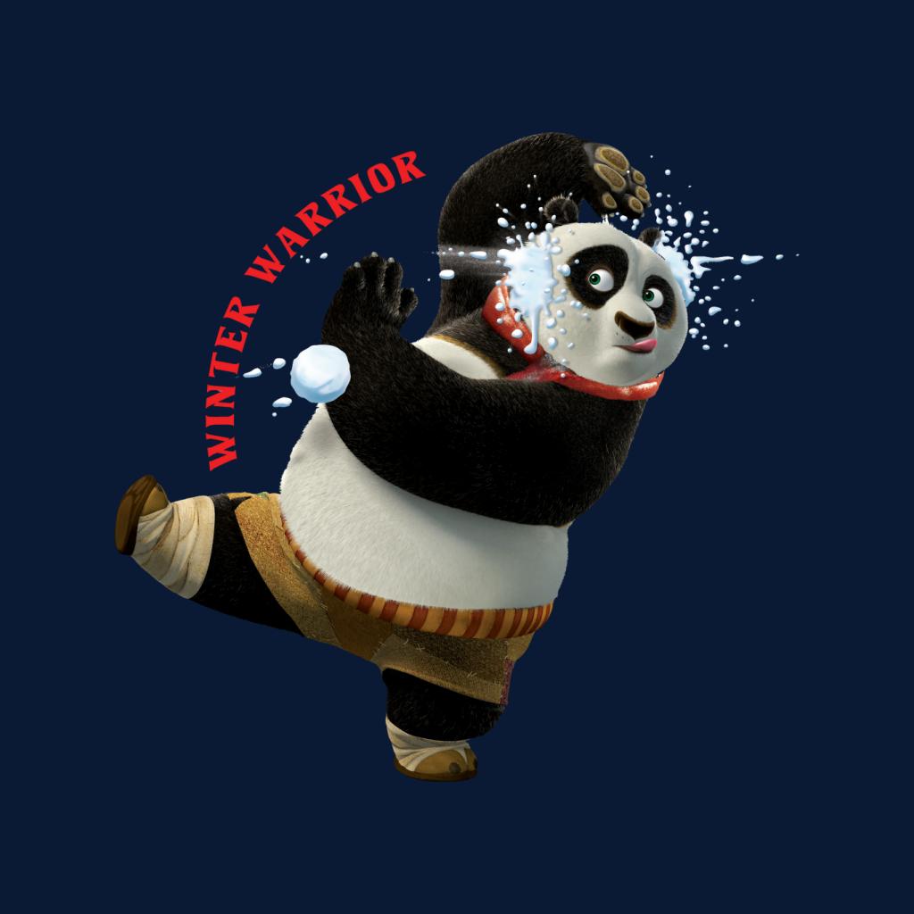 Kung Fu Panda Christmas Winter Warrior Women's Hooded Sweatshirt-ALL + EVERY