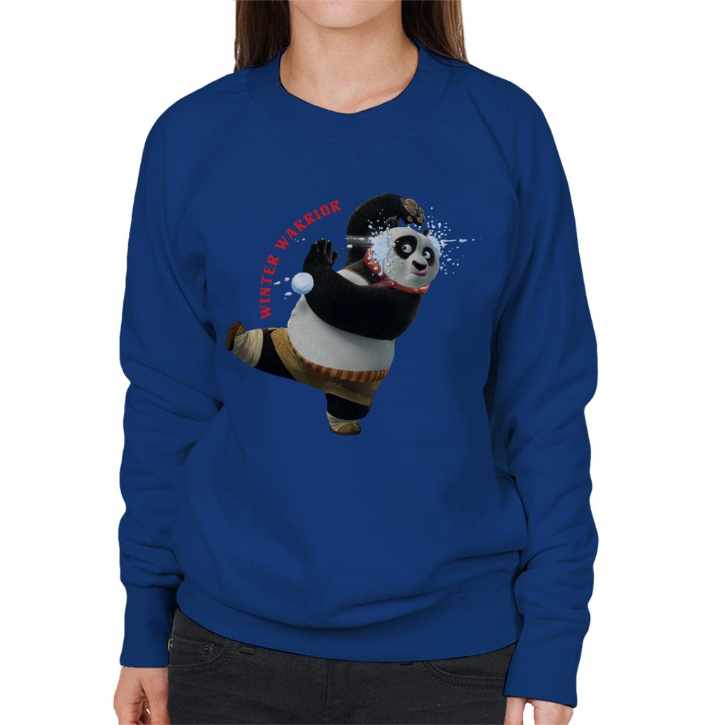 Kung Fu Panda Christmas Winter Warrior Women's Sweatshirt-ALL + EVERY