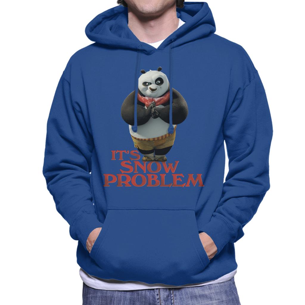 Kung Fu Panda Christmas It's Snow Problem Men's Hooded Sweatshirt-ALL + EVERY