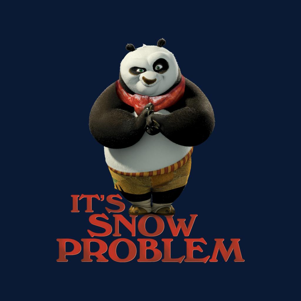 Kung Fu Panda Christmas It's Snow Problem Women's Sweatshirt-ALL + EVERY