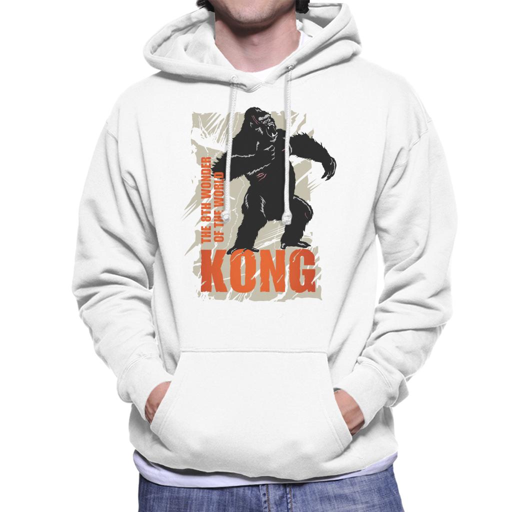 King Kong Roaring The 8th Wonder Of The World Men's Hooded Sweatshirt-ALL + EVERY