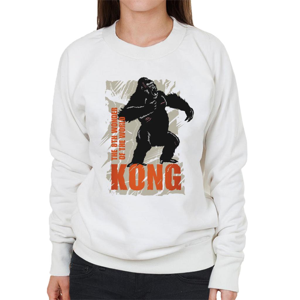 King Kong Roaring The 8th Wonder Of The World Women's Sweatshirt-ALL + EVERY