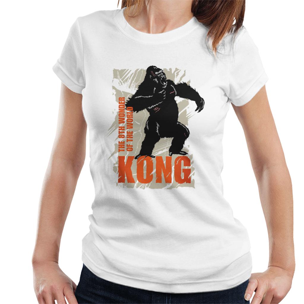 King Kong Roaring The 8th Wonder Of The World Women's T-Shirt-ALL + EVERY