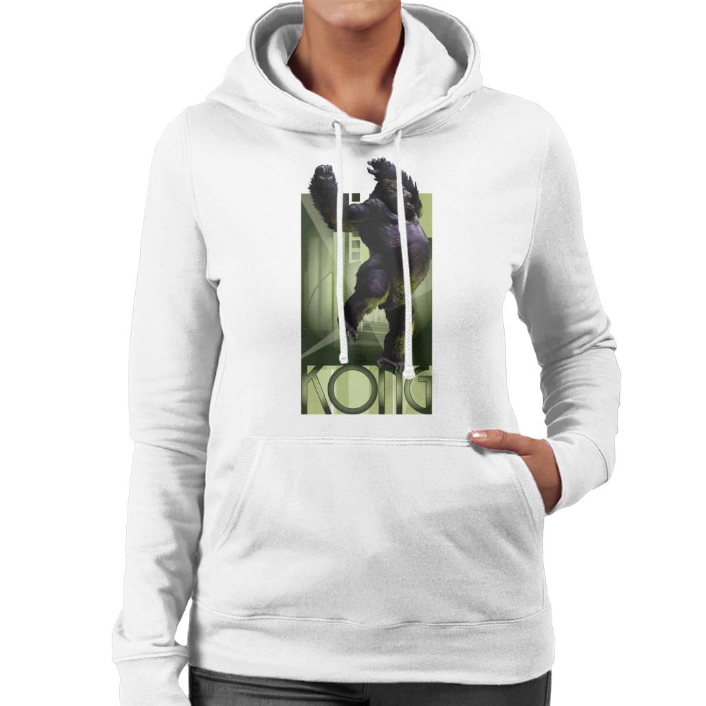 King Kong Balancing Women's Hooded Sweatshirt-ALL + EVERY