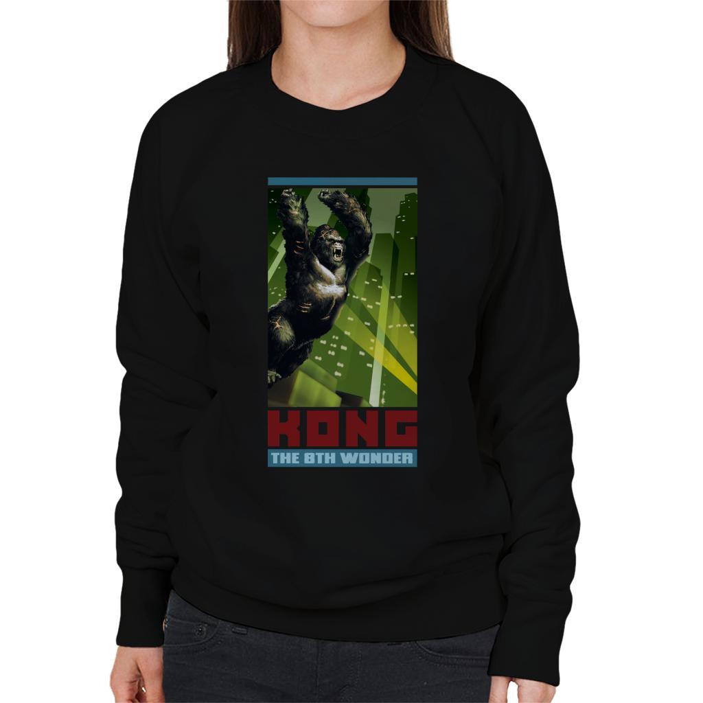 King Kong The 8th Wonder City Rage Women's Sweatshirt-ALL + EVERY