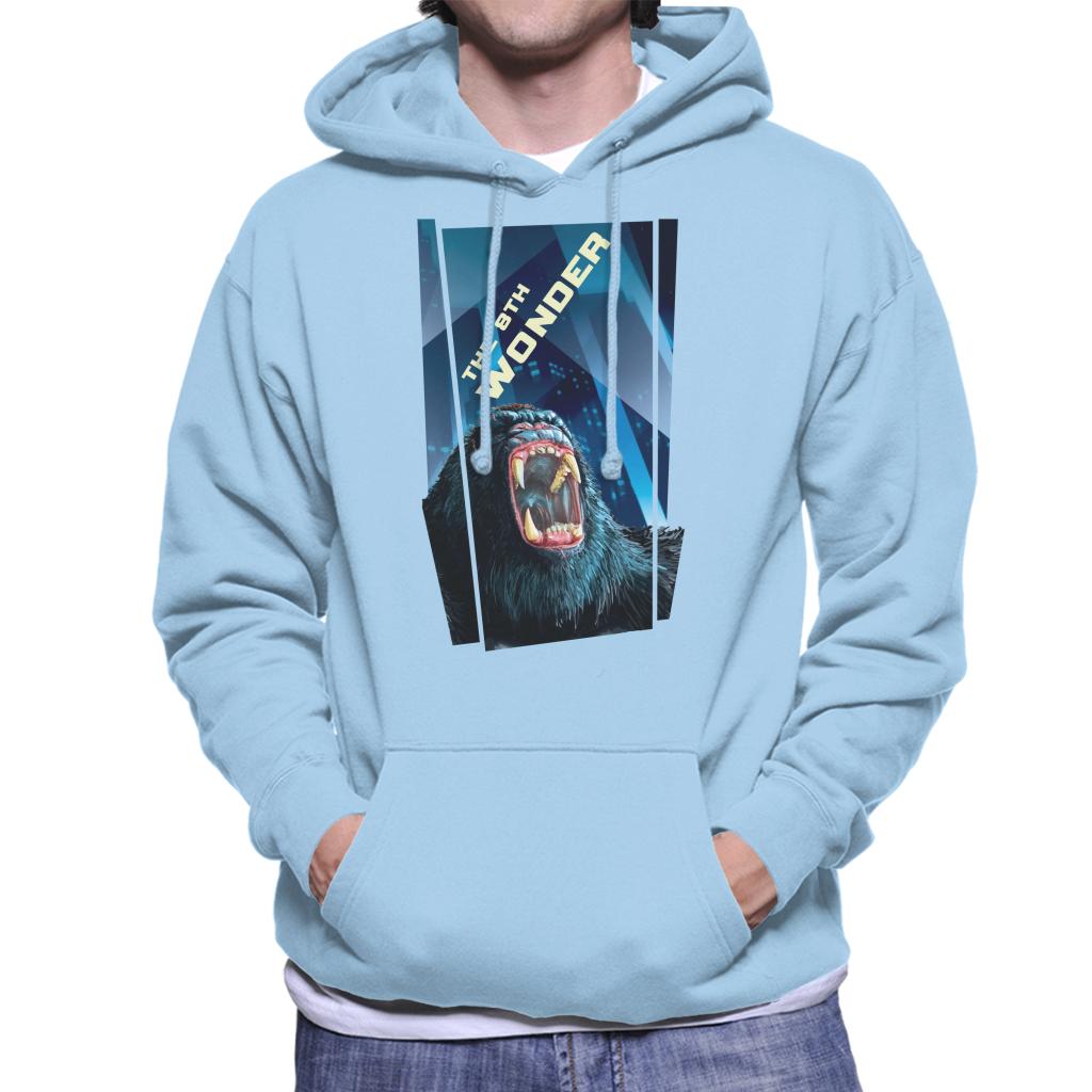 King Kong The 8th Wonder Roaring Rage In The City Men's Hooded Sweatshirt-ALL + EVERY