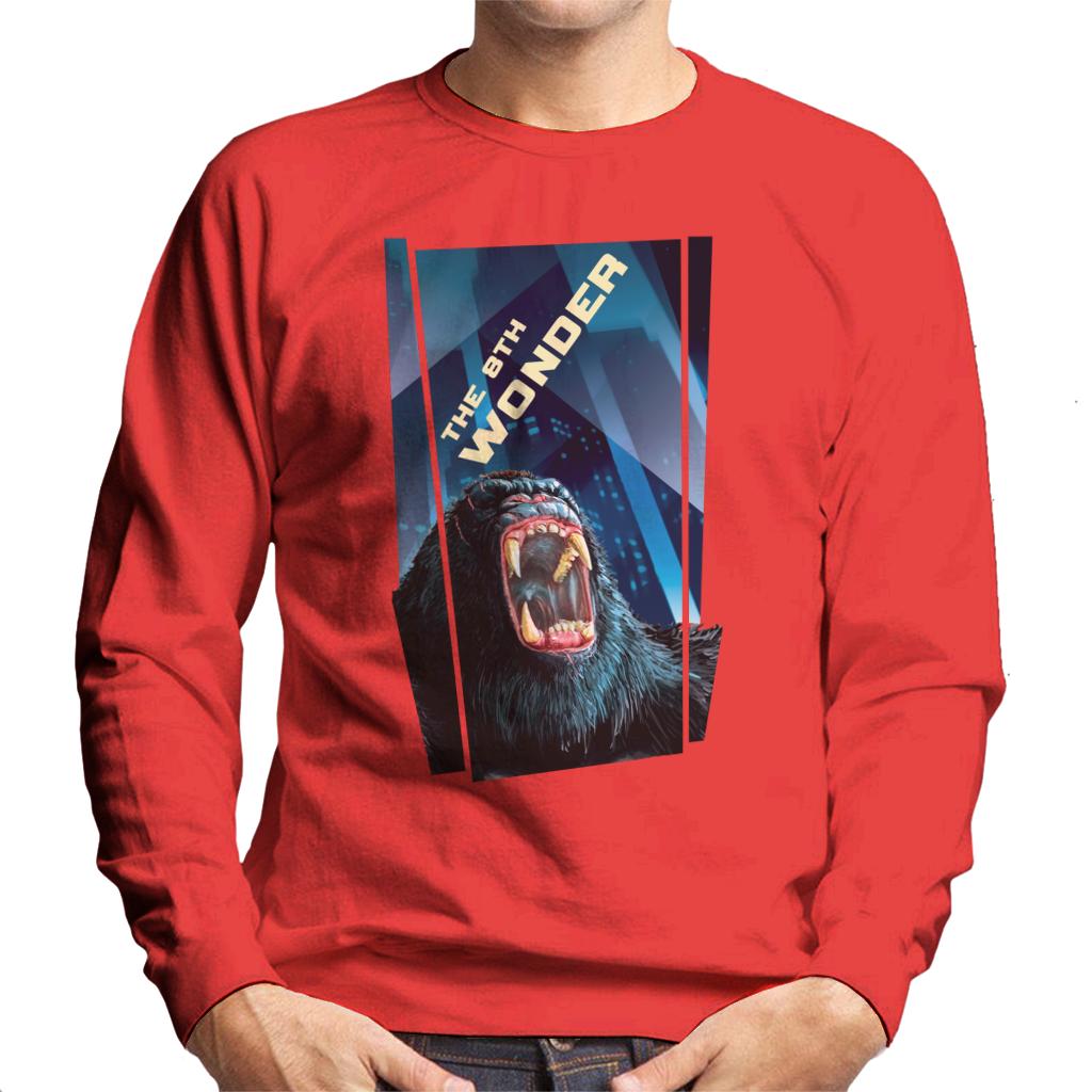 King Kong The 8th Wonder Roaring Rage In The City Men's Sweatshirt-ALL + EVERY