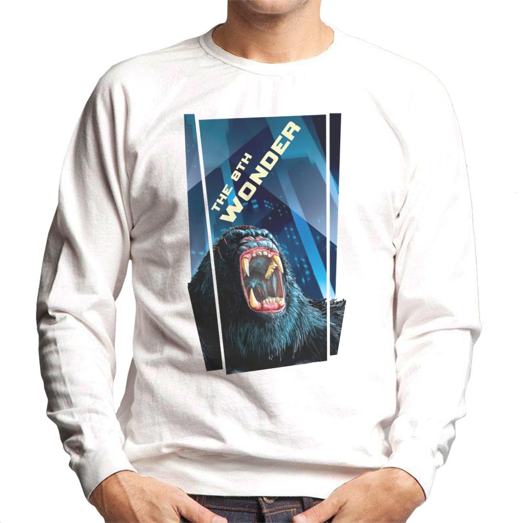 King Kong The 8th Wonder Roaring Rage In The City Men's Sweatshirt-ALL + EVERY