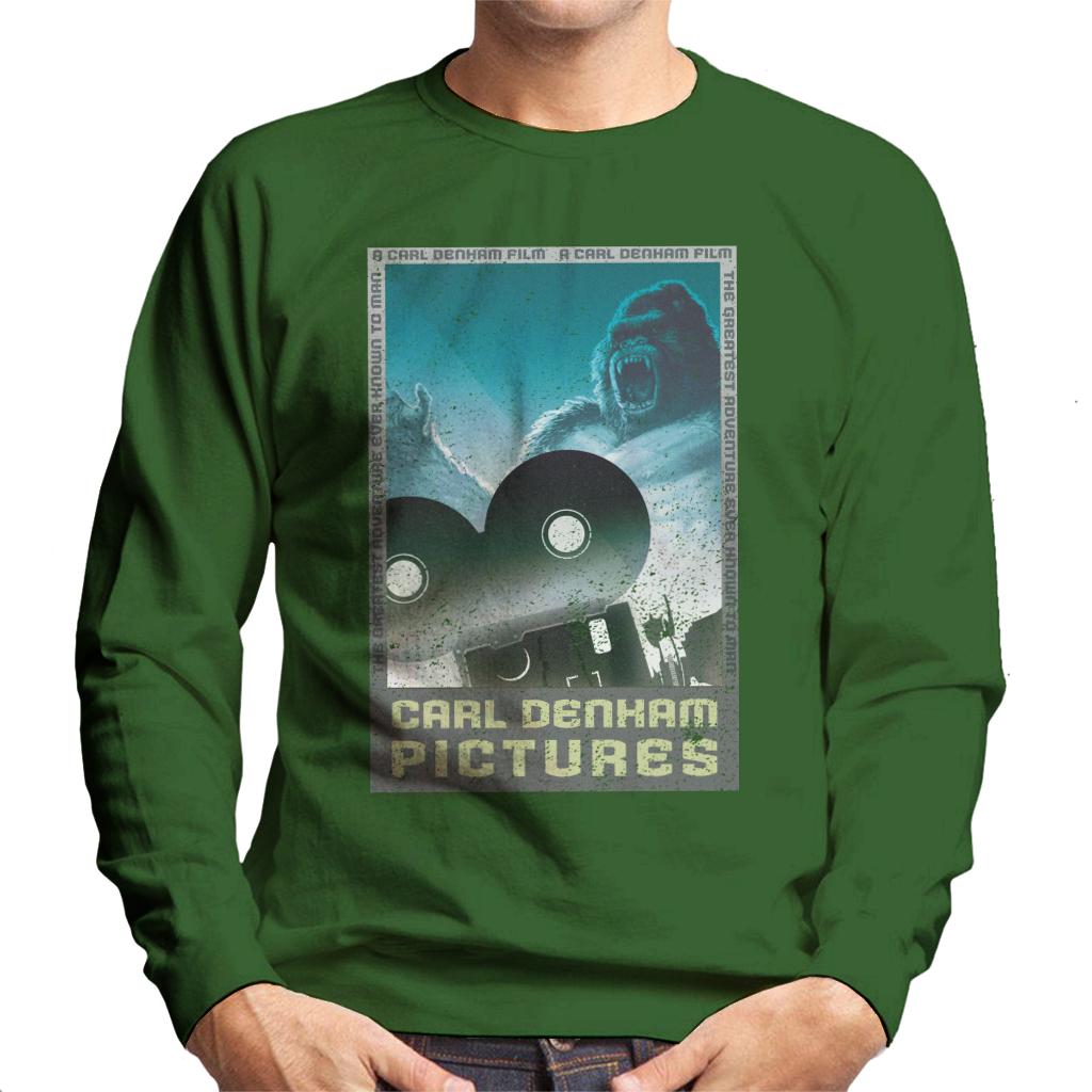 King Kong Carl Denham Pictures Men's Sweatshirt-ALL + EVERY