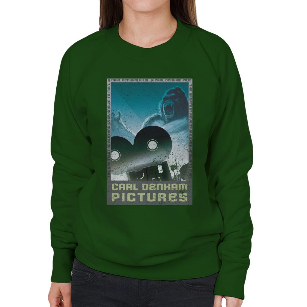 King Kong Carl Denham Pictures Women's Sweatshirt-ALL + EVERY