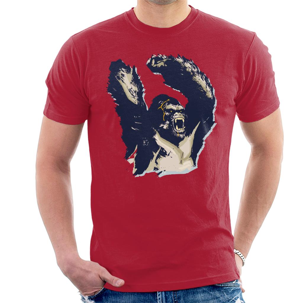 King Kong Arms Up Rage Men's T-Shirt-ALL + EVERY