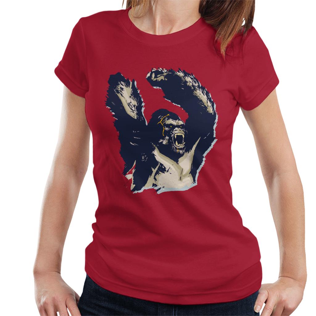 King Kong Arms Up Rage Women's T-Shirt-ALL + EVERY