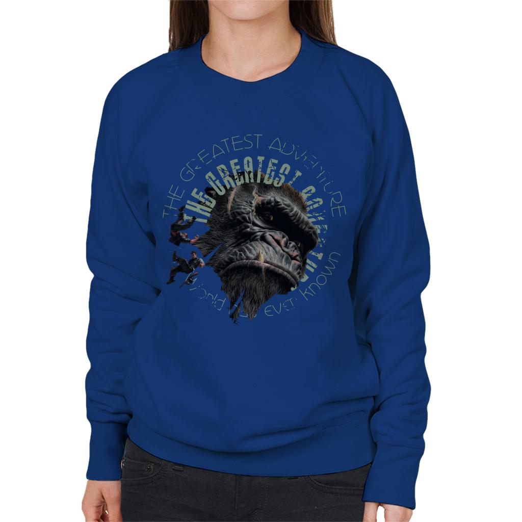 King Kong The Greatest Adventure Women's Sweatshirt-ALL + EVERY