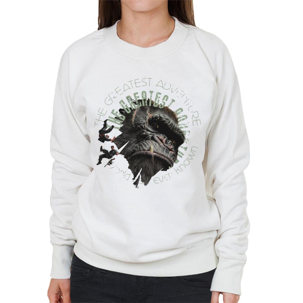 King Kong The Greatest Adventure Women's Sweatshirt-ALL + EVERY