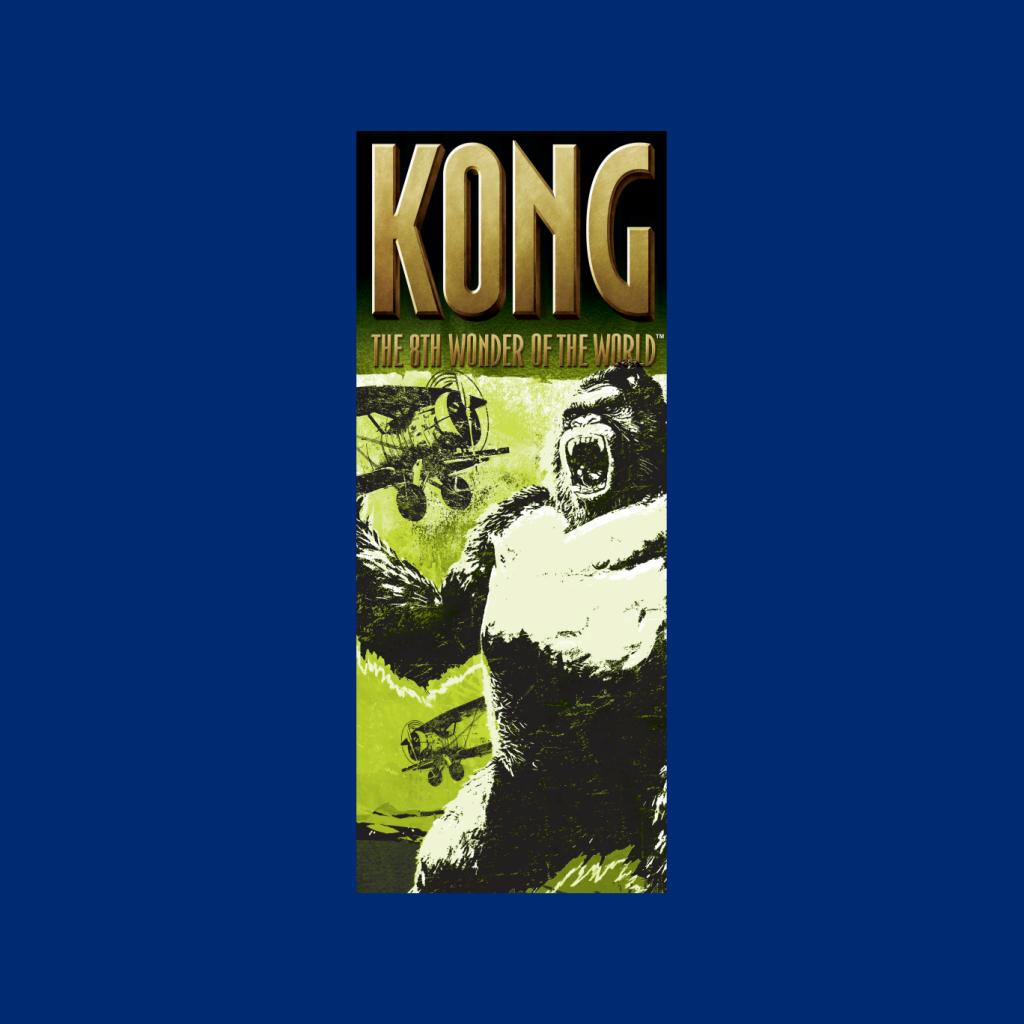 King Kong Being Swarmed By Biplanes The 8th Wonder Of The World Men's T-Shirt-ALL + EVERY