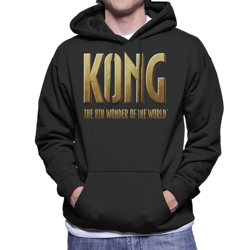 King Kong The 8th Wonder Of The World Logo Men's Hooded Sweatshirt-ALL + EVERY