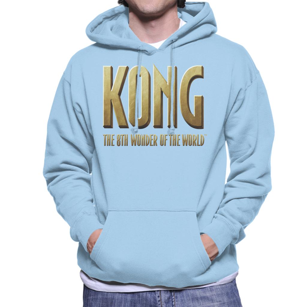 King Kong The 8th Wonder Of The World Logo Men's Hooded Sweatshirt-ALL + EVERY