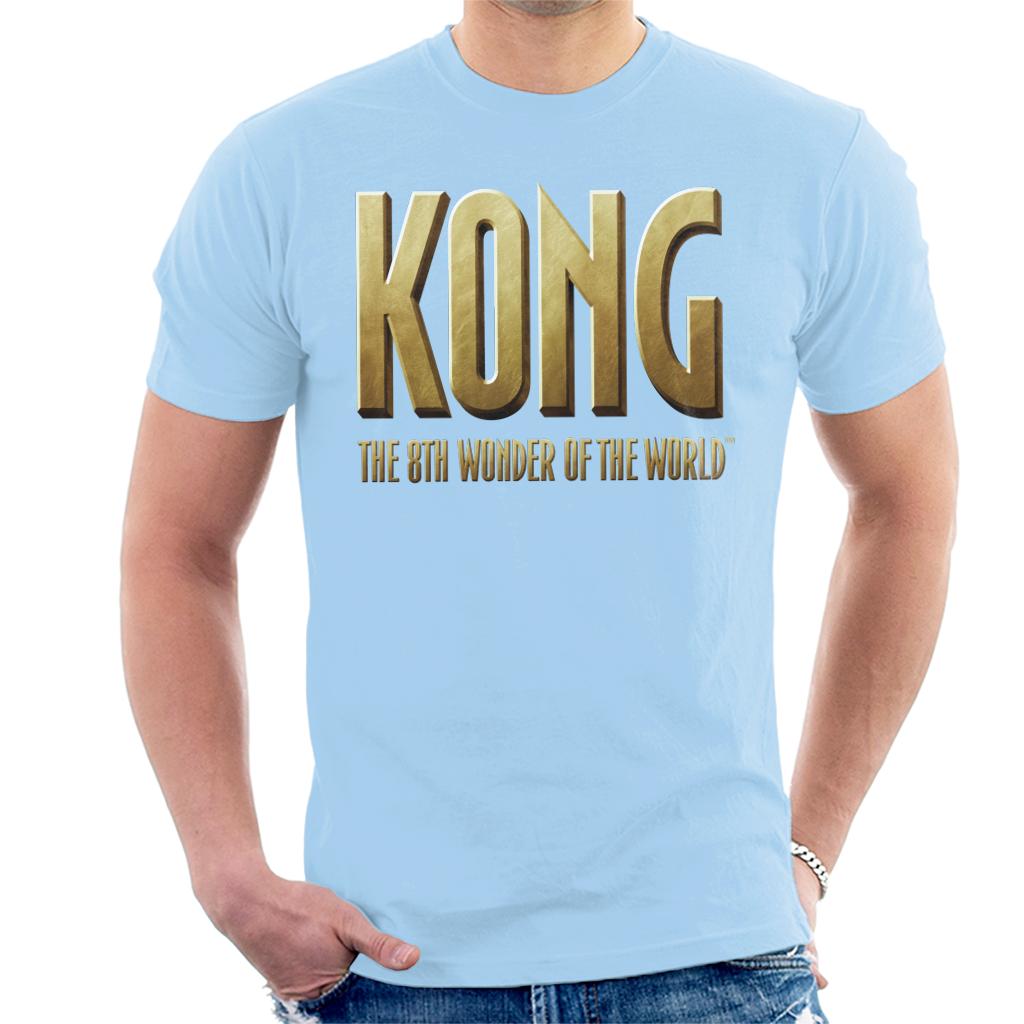 King Kong The 8th Wonder Of The World Logo Men's T-Shirt-ALL + EVERY