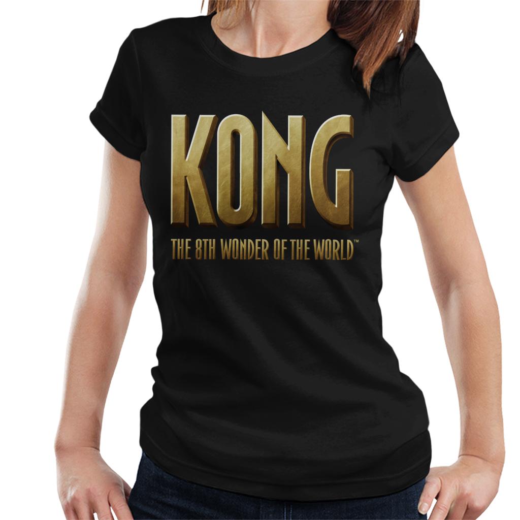 King Kong The 8th Wonder Of The World Logo Women's T-Shirt-ALL + EVERY