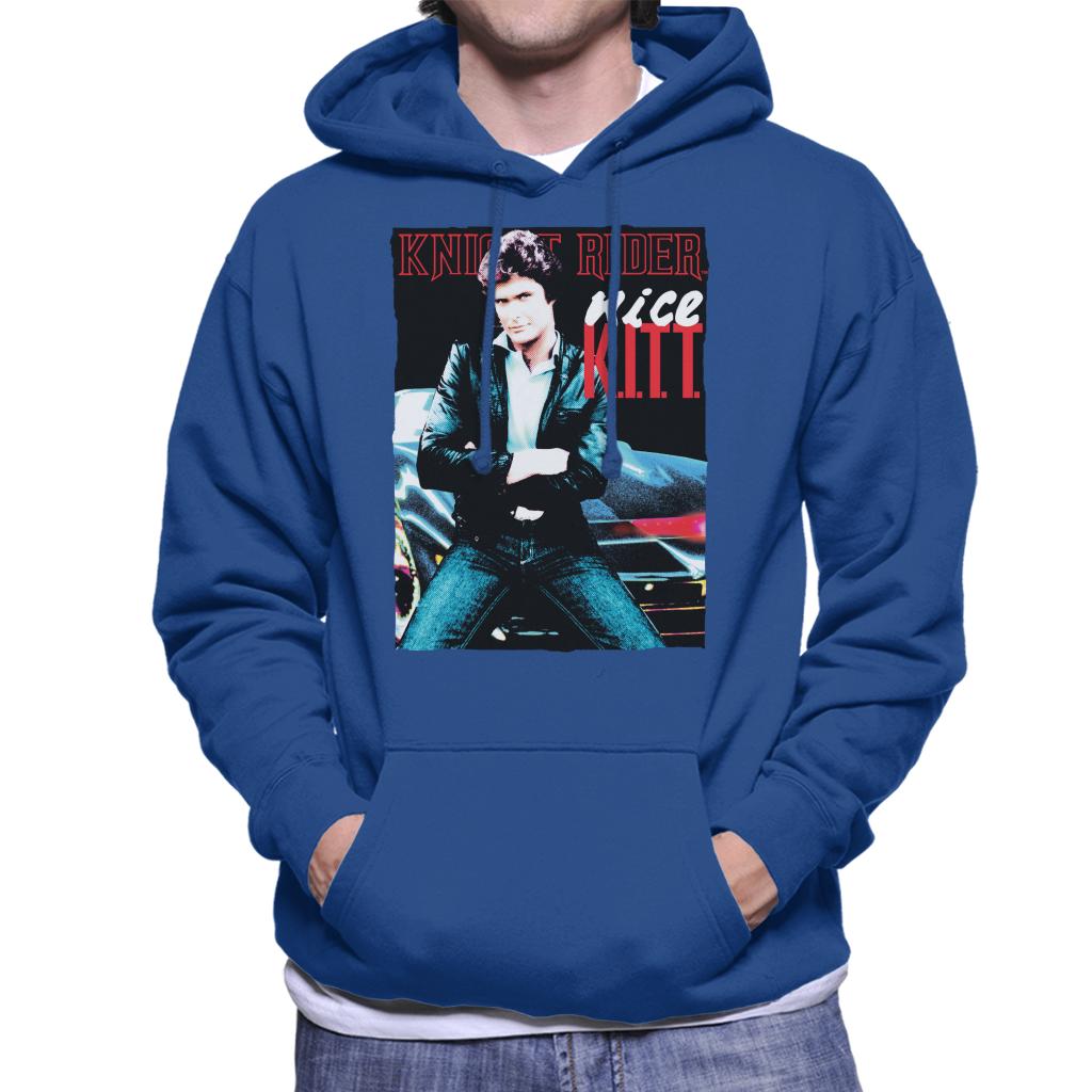 Knight Rider Nice KITT Men's Hooded Sweatshirt-ALL + EVERY