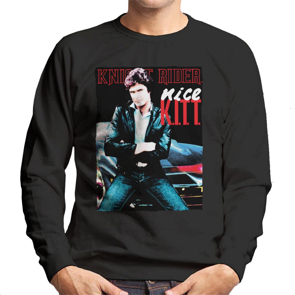 Knight Rider Nice KITT Men's Sweatshirt-ALL + EVERY